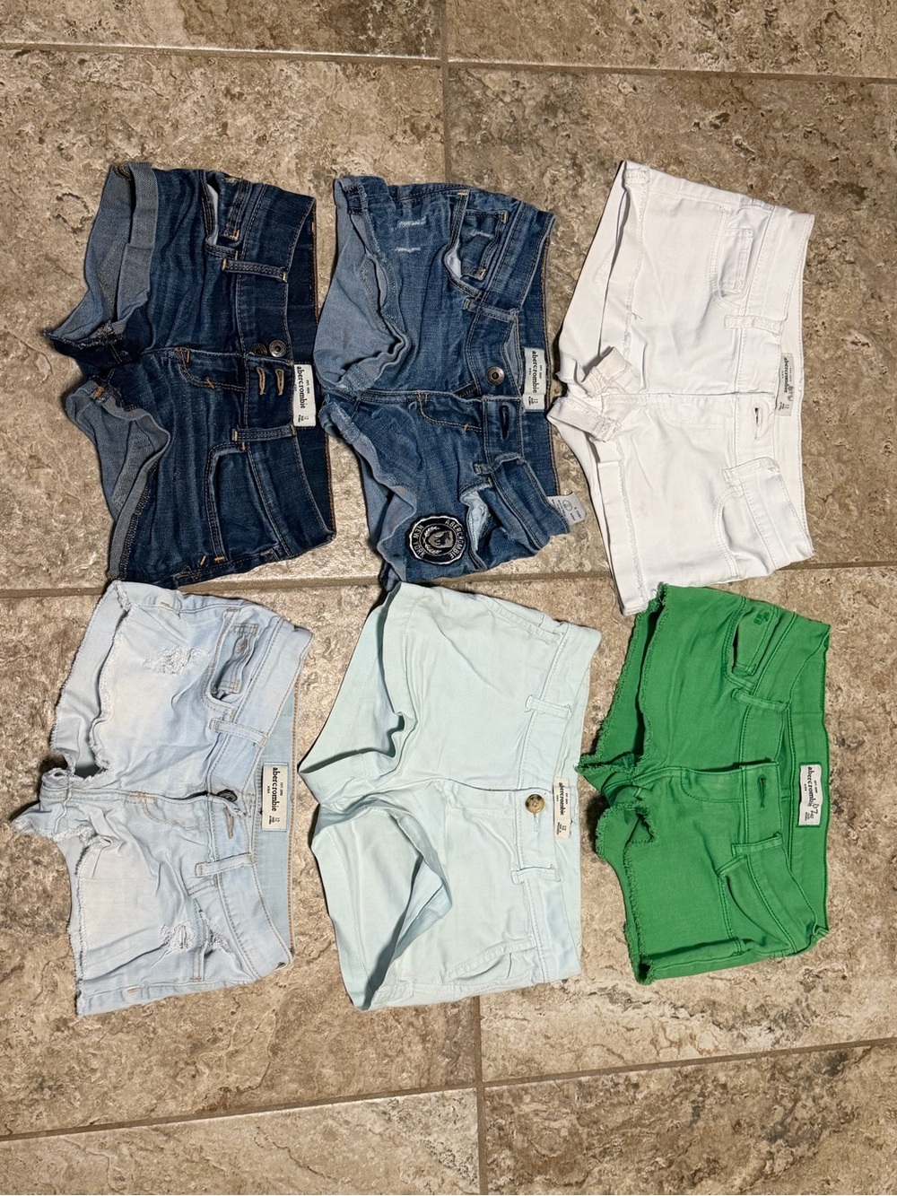 Abercrombie girls shorts